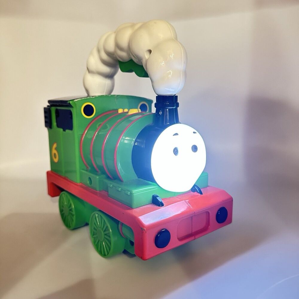 Thomas and Friends Percy Talking Light Up Kid Flashlight 2009 Retired Mattel Toy